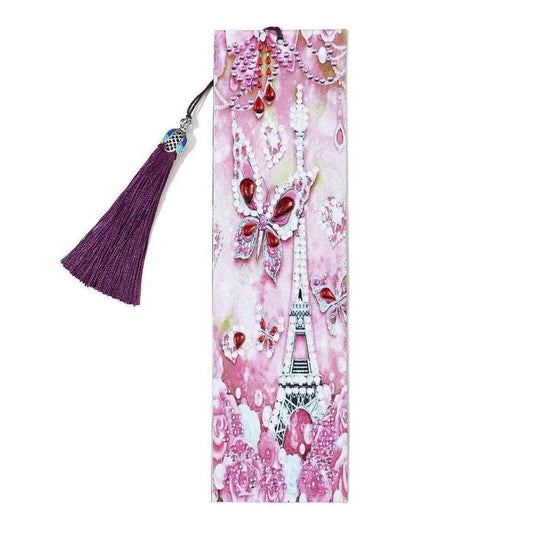 Eiffel Tower - Diamond Painting Bookmark - Bookmark