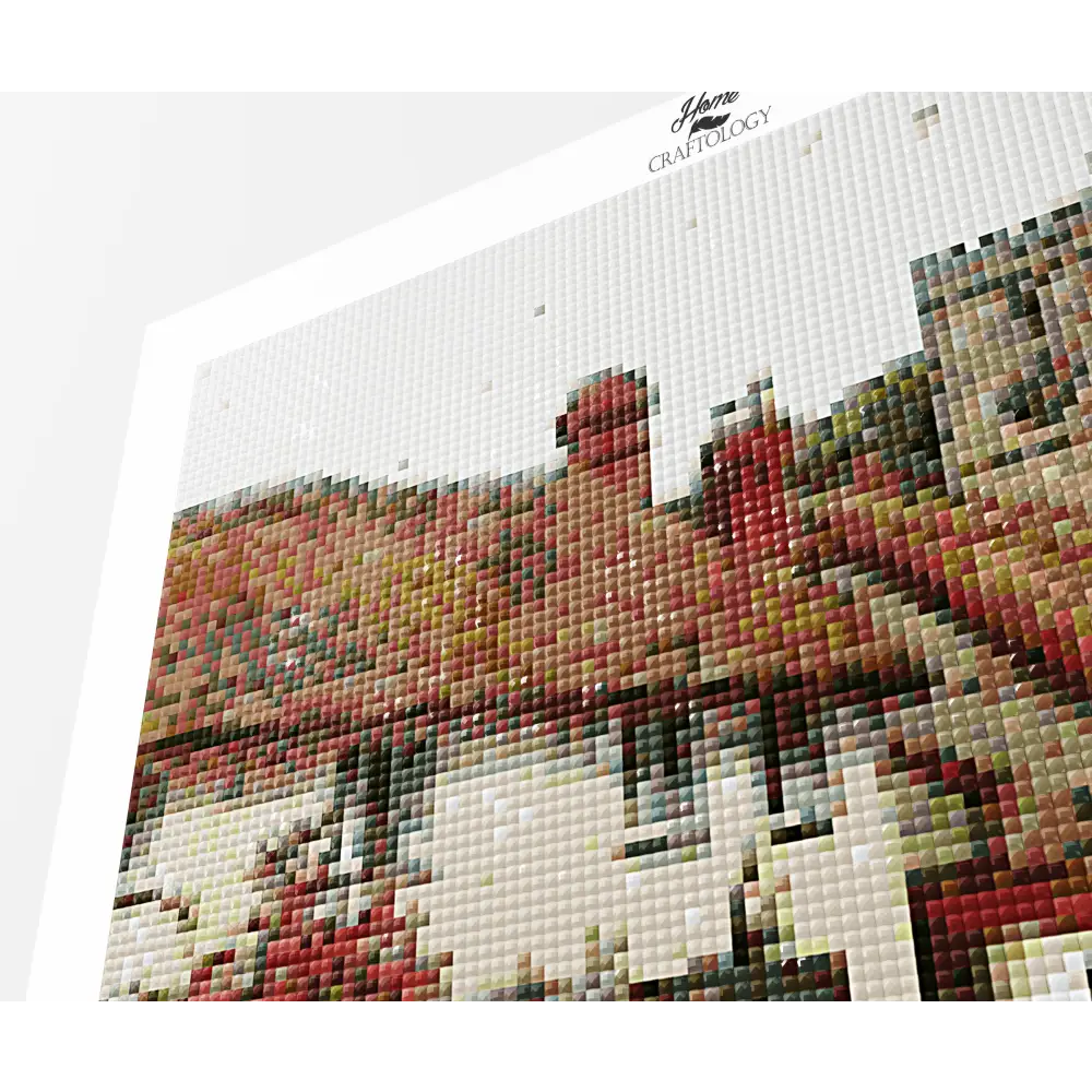 English Village - Premium Diamond Painting Kit - Diamond Painting Kit