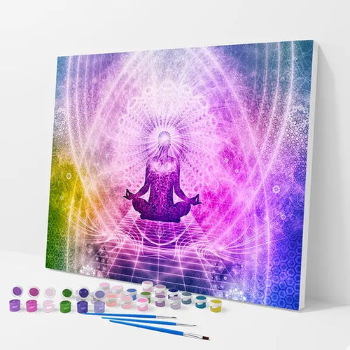 Enlightenment Kit - Paint By Numbers - 30x40cm / 12x16’’ / No Frame - Paint By Numbers