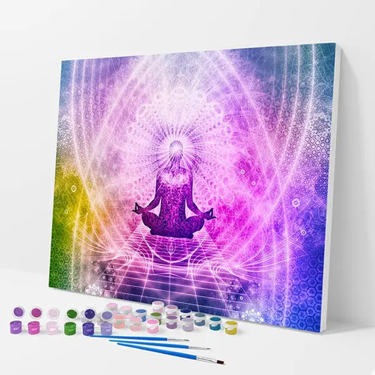 Enlightenment Kit - Paint By Numbers - 30x40cm / 12x16’’ / No Frame - Paint By Numbers