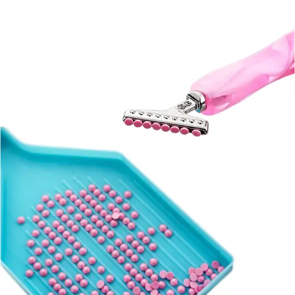 Ergonomic Diamond Painting Multi Tool with 6 Replaceable Tips and Case MELSPEN - Diamond Painting Accessory