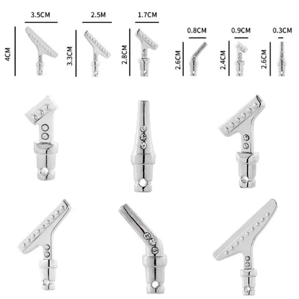Ergonomic Diamond Painting Multi Tool with 6 Replaceable Tips and Case MELSPEN - Diamond Painting Accessory