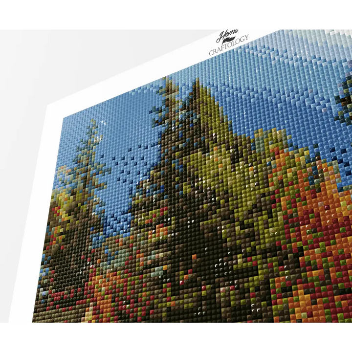 Fall in Canada - Premium Diamond Painting Kit - Diamond Painting Kit