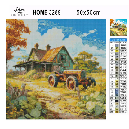 Farm House - Exclusive Premium Diamond Painting Kit - Diamond Painting Kit
