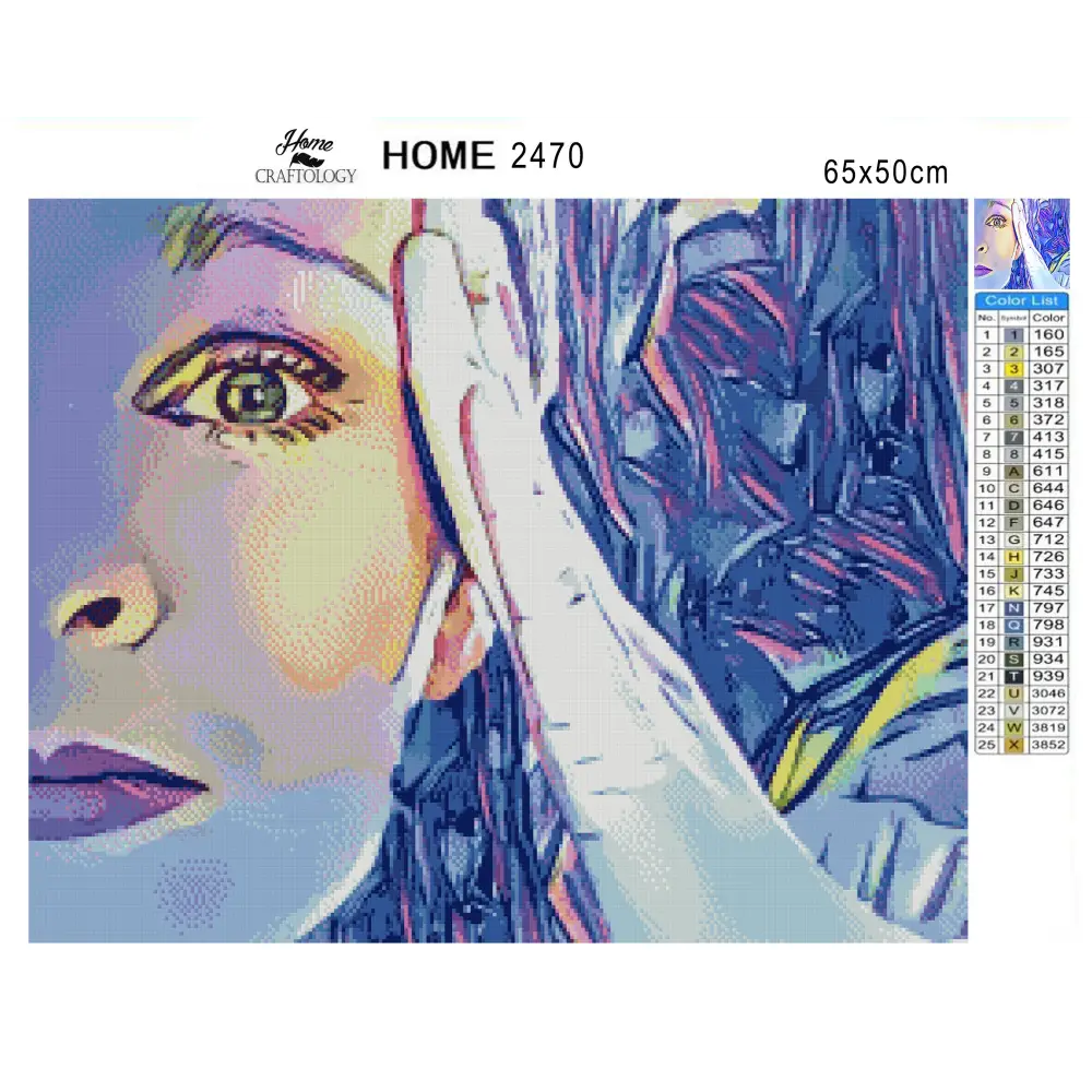 Female Comics Art - Premium Diamond Painting Kit - Diamond Painting Kit