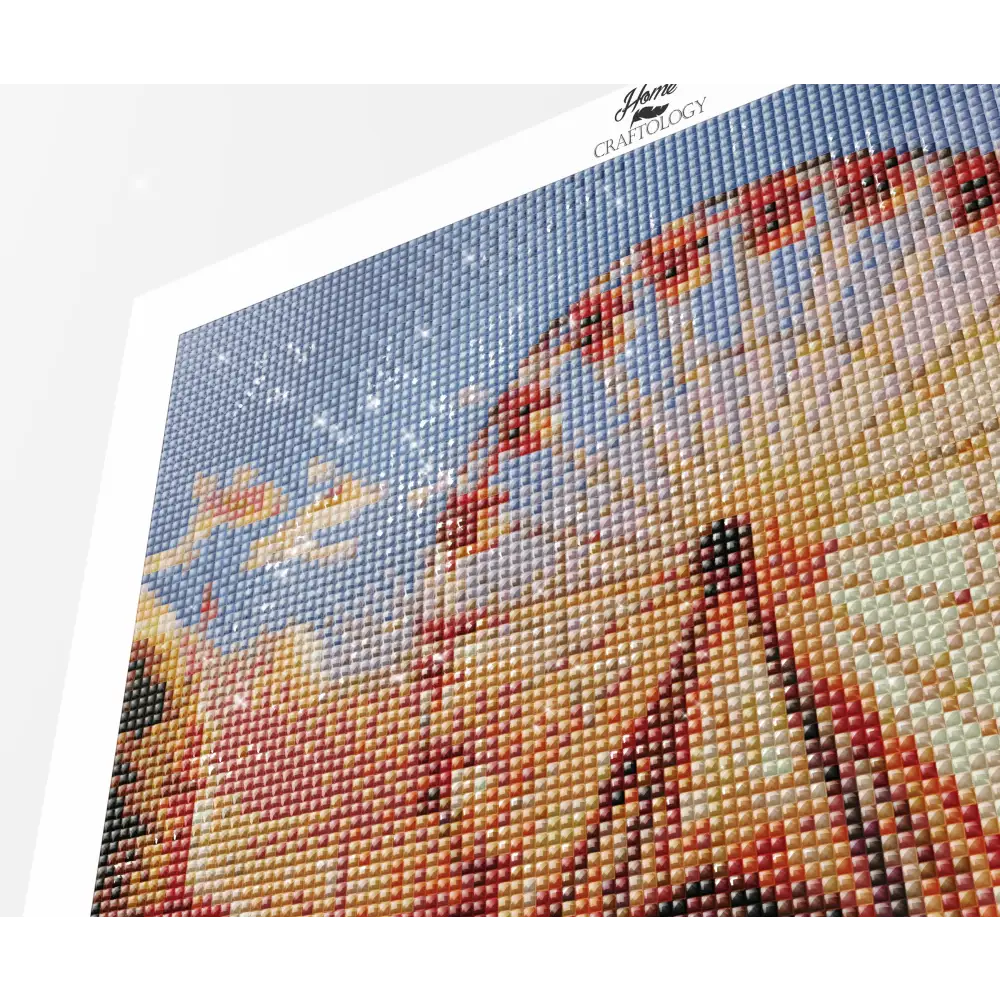 Ferris Wheel During Sunset - Exclusive Premium Diamond Painting Kit - Diamond Painting Kit