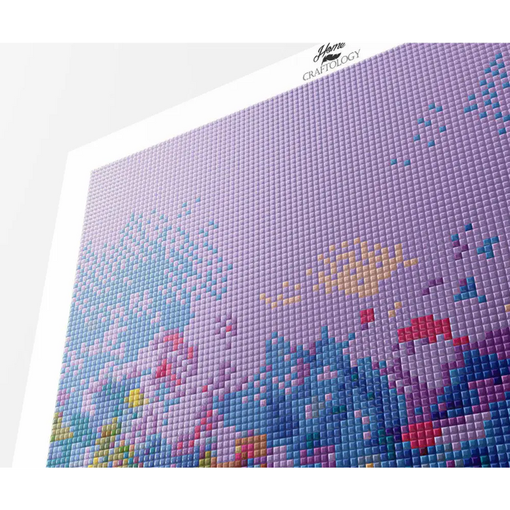 Field of Colorful Flowers - Exclusive Premium Diamond Painting Kit - Diamond Painting Kit