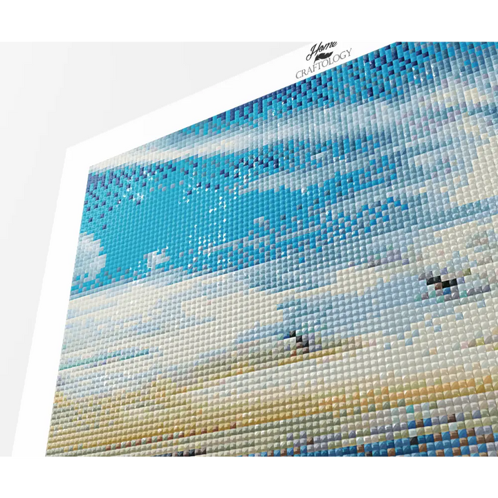 Five Flying Birds - Premium Diamond Painting Kit - Diamond Painting Kit