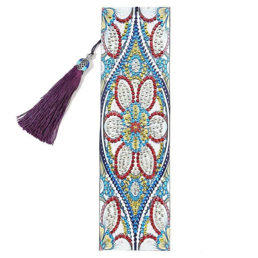 Flower - Diamond Painting Bookmark - Bookmark