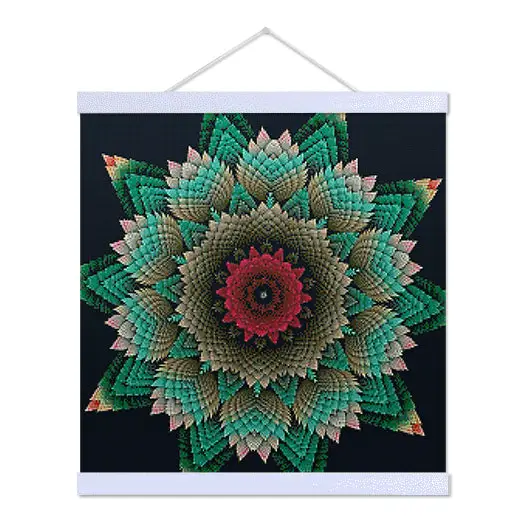 Flower Mandala - Premium Diamond Painting Kit - Diamond Painting Kit