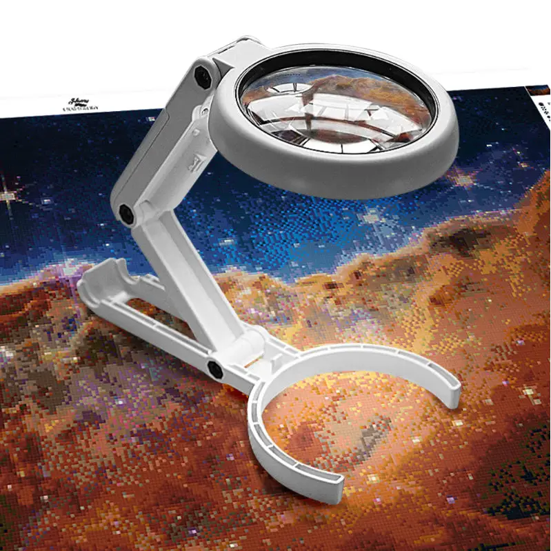 Foldable Magnifying Glass - Diamond Painting Accessory