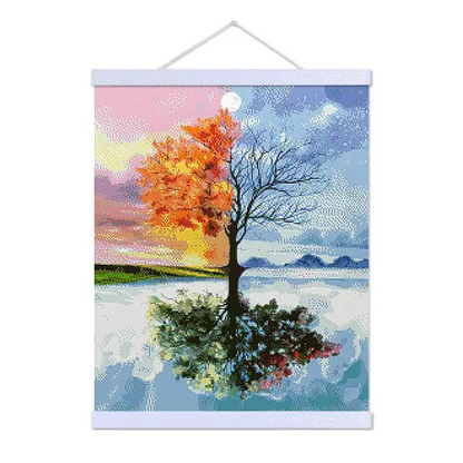 Four Seasons - Exclusive Premium Diamond Painting Kit - Diamond Painting Kit