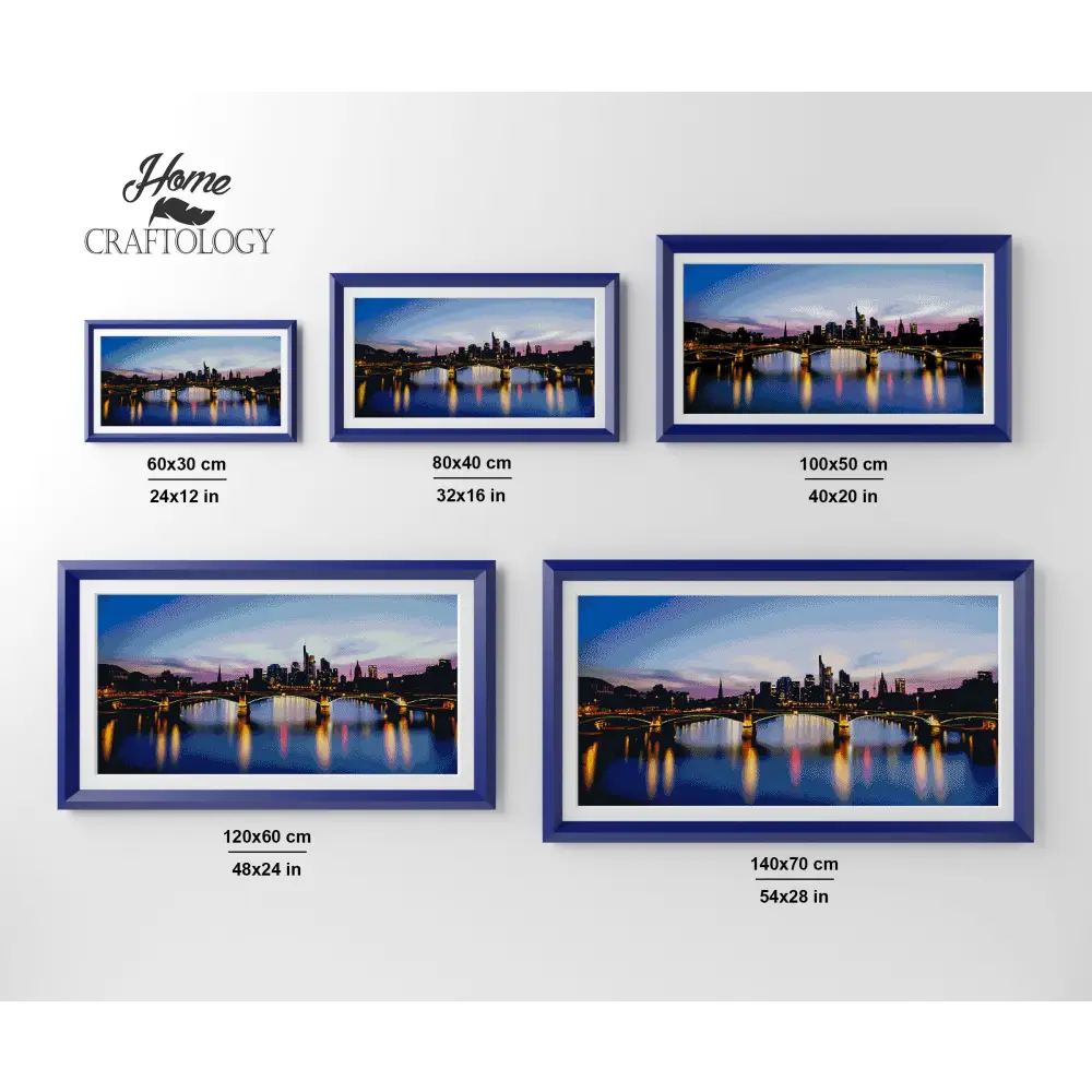 German Skyline - Premium Diamond Painting Kit - Diamond Painting Kit