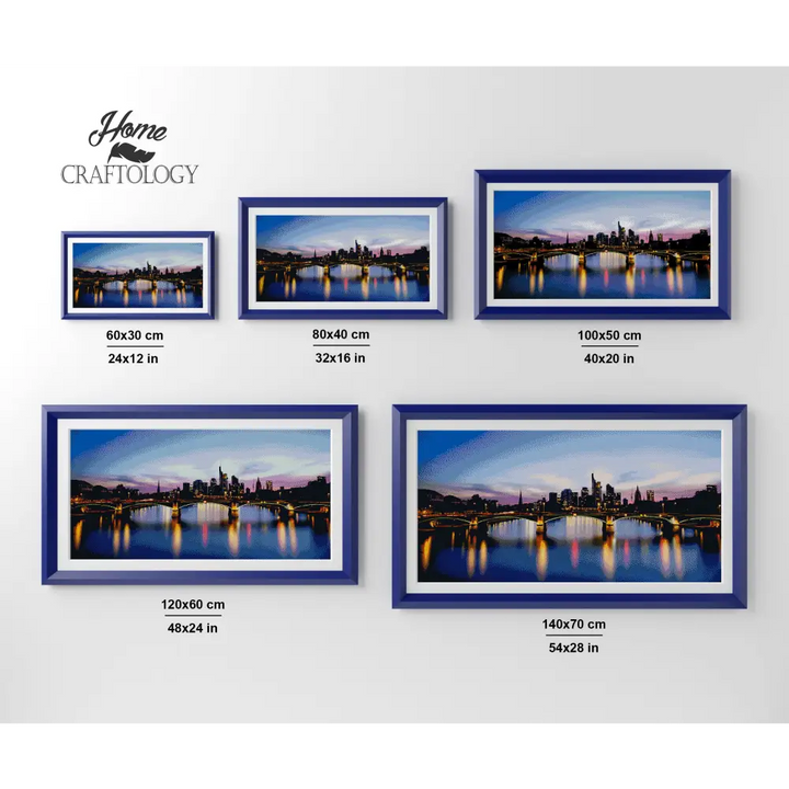 German Skyline - Premium Diamond Painting Kit - Diamond Painting Kit