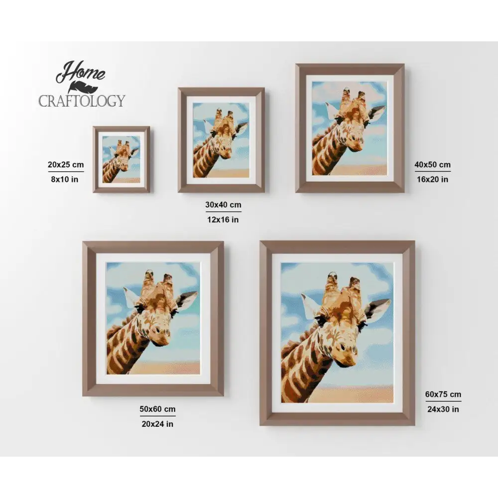 Giraffe - Diamond Painting Kit - Home Craftology