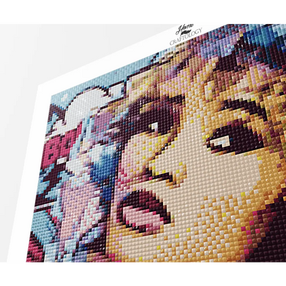 Girl Pop Art - Premium Diamond Painting Kit - Diamond Painting Kit
