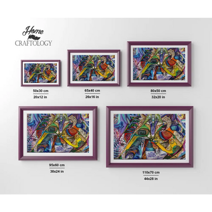 Graffiti - Premium Diamond Painting Kit - Diamond Painting Kit