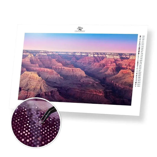 Grand Canyon - Premium Diamond Painting Kit - 50x30cm / 20x12’’ / Square (Most Popular) - Diamond Painting Kit