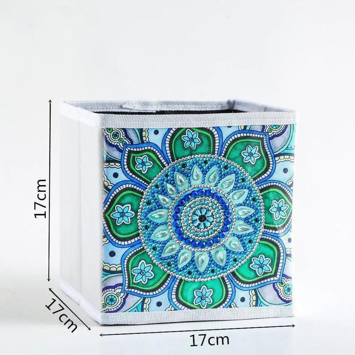 Green Mandala - Diamond Painting Storage Kit - Storage Box