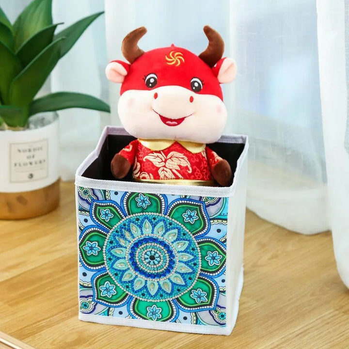 Green Mandala - Diamond Painting Storage Kit - Storage Box