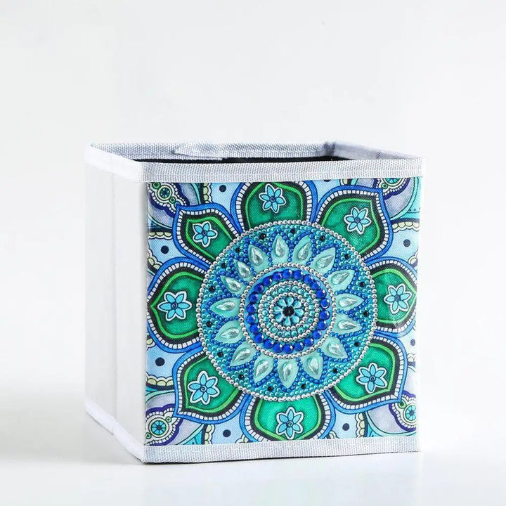 Green Mandala - Diamond Painting Storage Kit - Storage Box