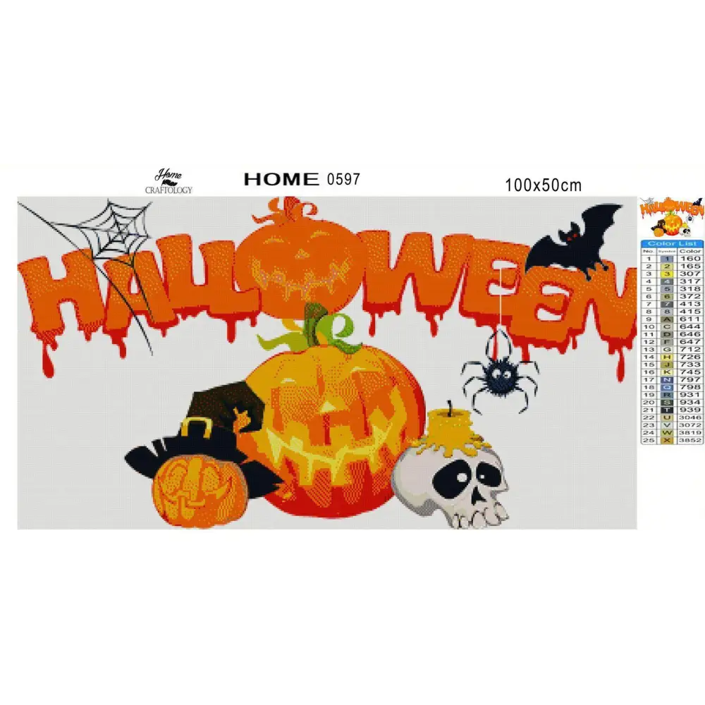 Halloween - Diamond Painting Kit - Home Craftology