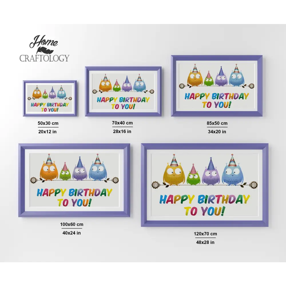 Happy Birthday To You - Premium Diamond Painting Kit - Diamond Painting Kit