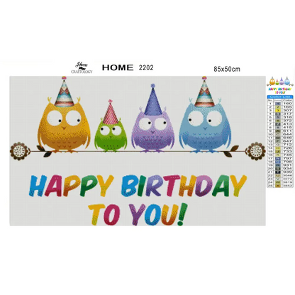 Happy Birthday To You - Premium Diamond Painting Kit - Diamond Painting Kit