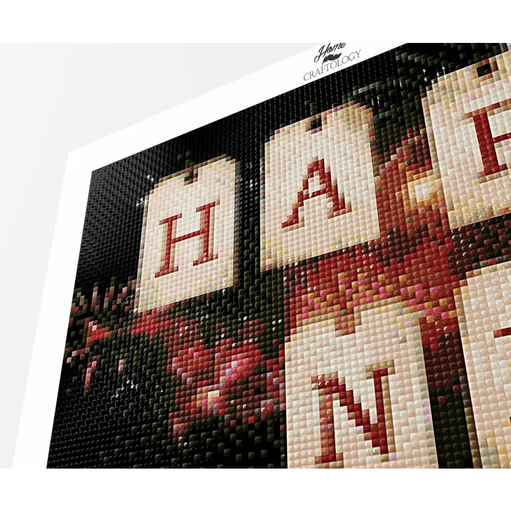 Happy New Year Tags - Premium Diamond Painting Kit - Diamond Painting Kit