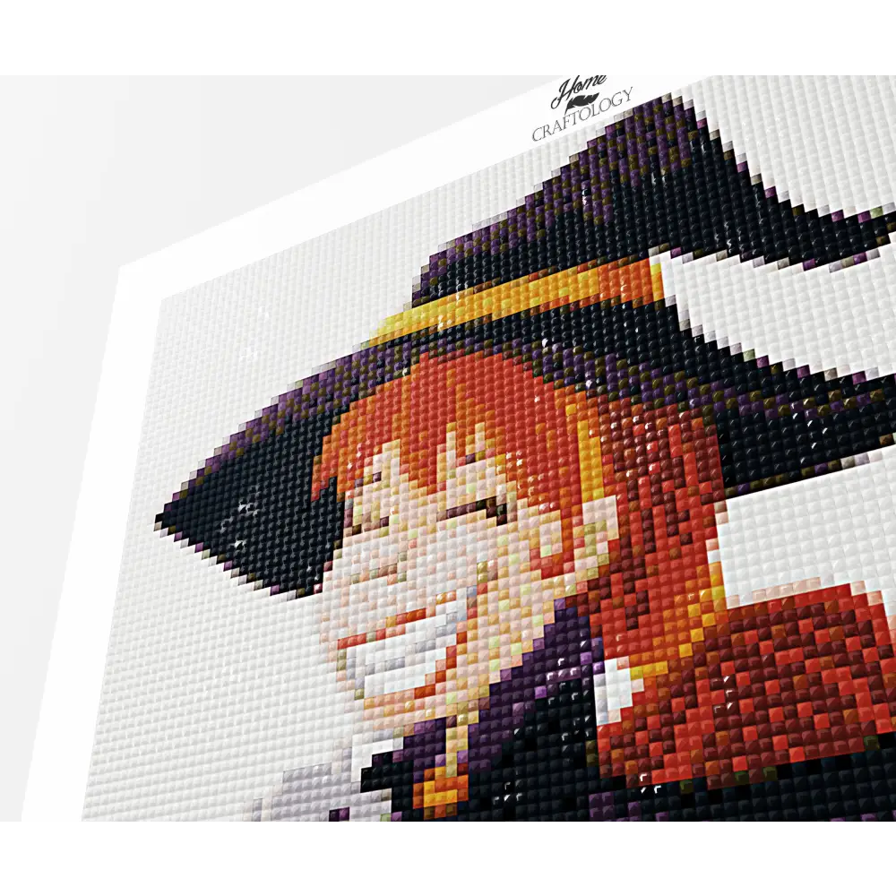 Happy Witch - Premium Diamond Painting Kit - Diamond Painting Kit