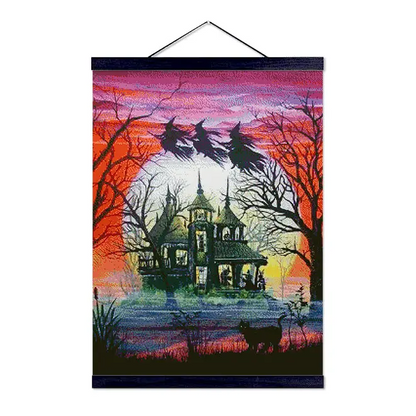Haunted House - Premium Diamond Painting Kit - Diamond Painting Kit