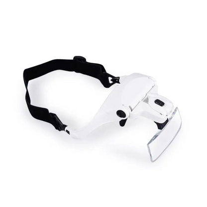 Headband Magnifier Glass With Lamp - Diamond Painting Accessory