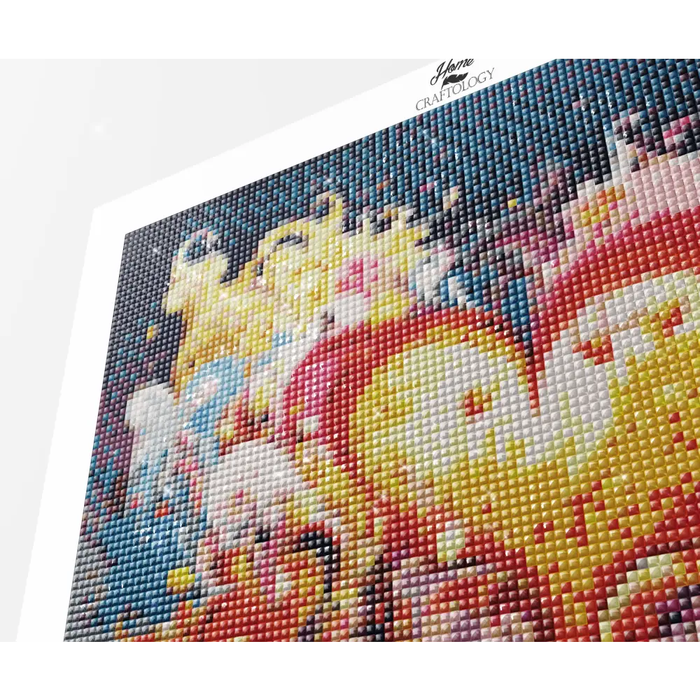 Heart Waves - Exclusive Premium Diamond Painting Kit - Diamond Painting Kit