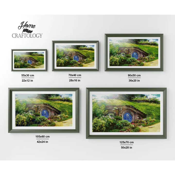 Hobbiton - Premium Diamond Painting Kit - Diamond Painting Kit