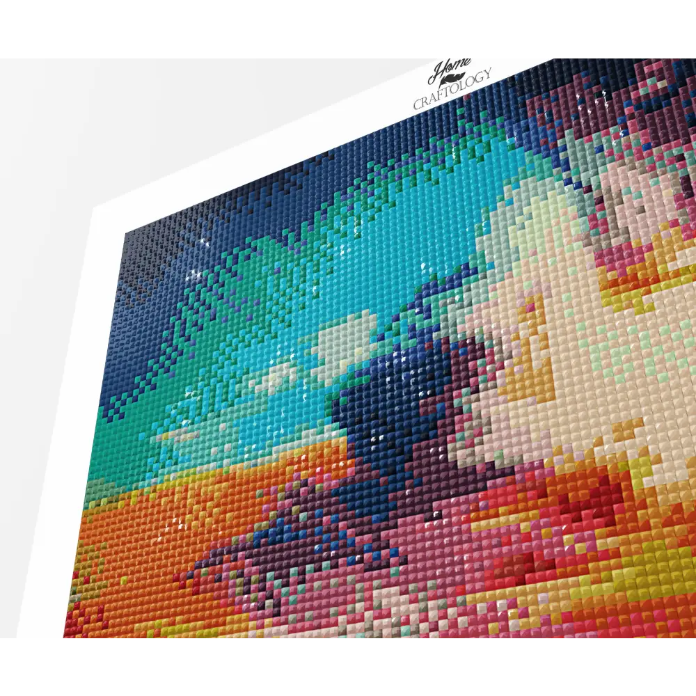 Hot Air Balloon Sunset - Premium Diamond Painting Kit - Diamond Painting Kit
