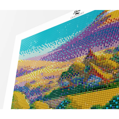 House on the Mountain - Premium Diamond Painting Kit - Diamond Painting Kit