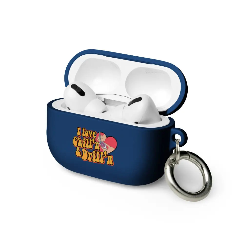 I love Chill’n & Drill’n AirPods case - Navy / AirPods Pro