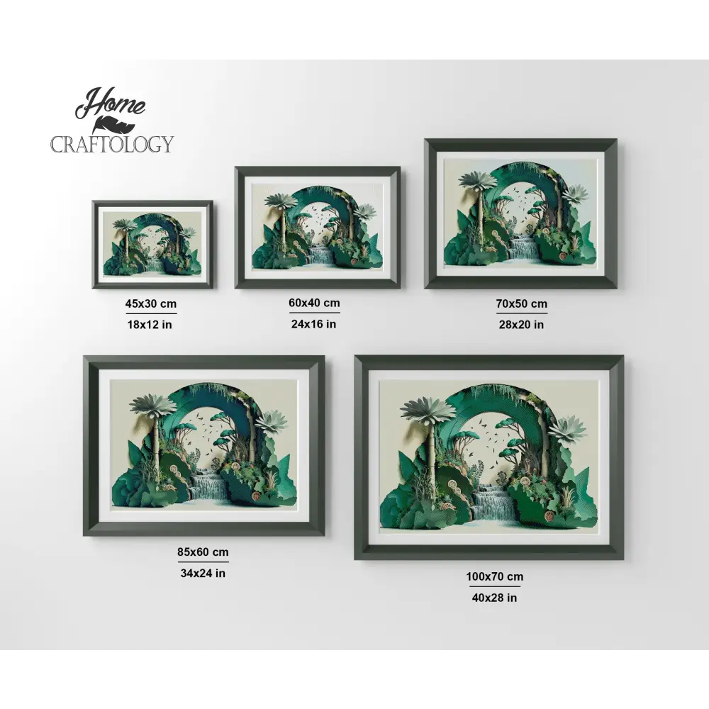 In the Jungle - Premium Diamond Painting Kit - Diamond Painting Kit