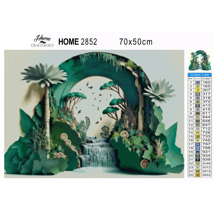 In the Jungle - Premium Diamond Painting Kit - Diamond Painting Kit