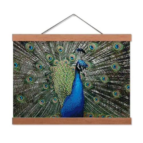 Indian Peafowl - Premium Diamond Painting Kit - Diamond Painting Kit