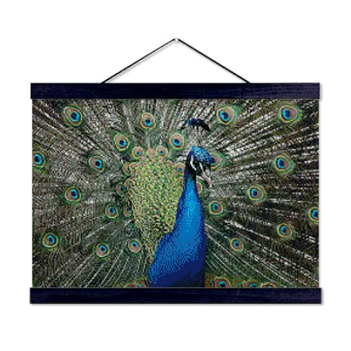 Indian Peafowl - Premium Diamond Painting Kit - Diamond Painting Kit