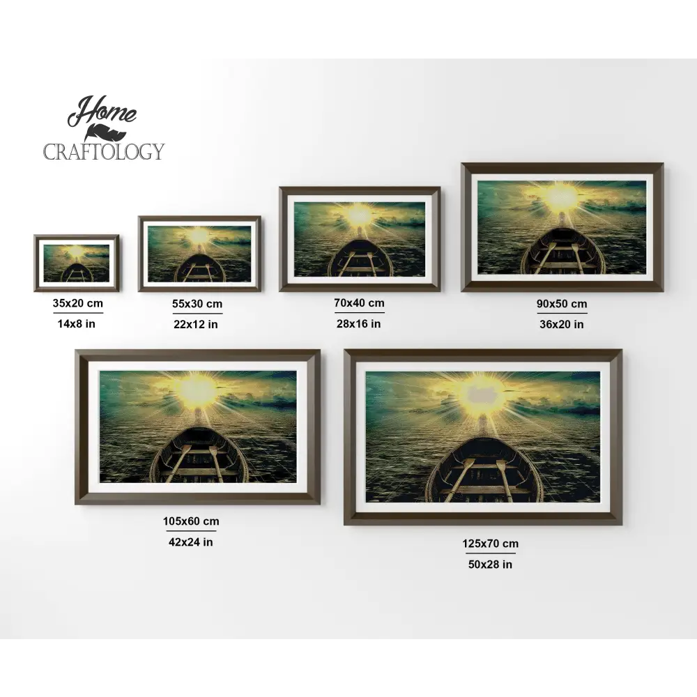 Into the Sun - Premium Diamond Painting Kit - Diamond Painting Kit