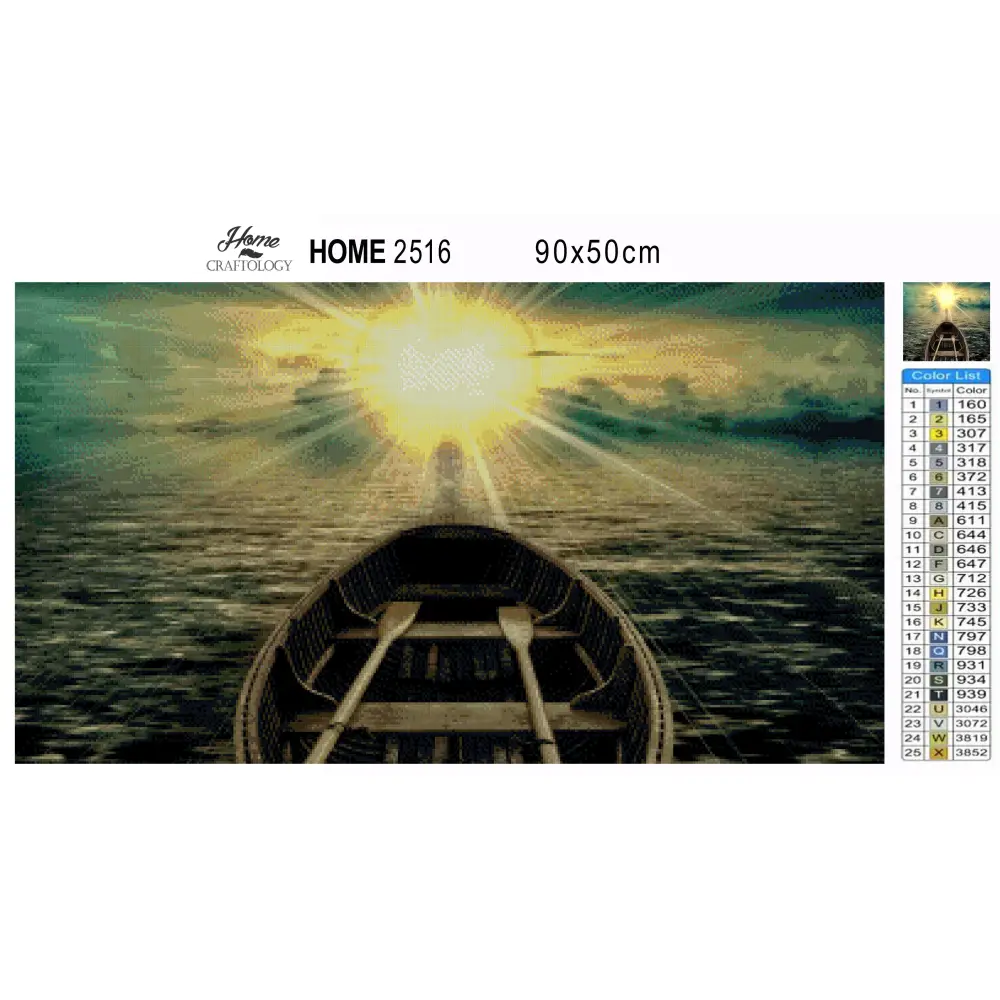 Into the Sun - Premium Diamond Painting Kit - Diamond Painting Kit