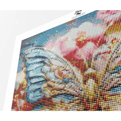 Intricate Butterfly Design - Exclusive Premium Diamond Painting Kit - Diamond Painting Kit