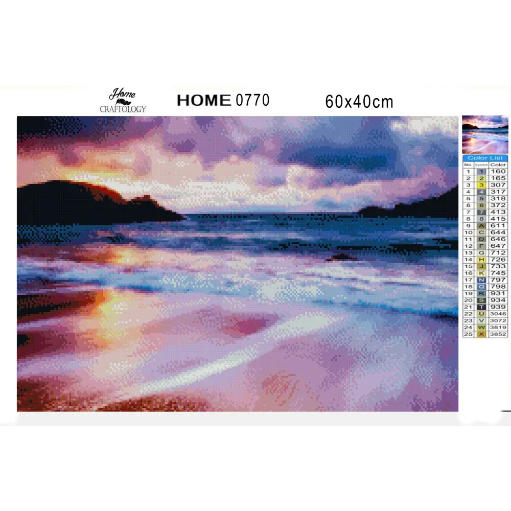 Ireland Beach - Premium Diamond Painting Kit - Diamond Painting Kit