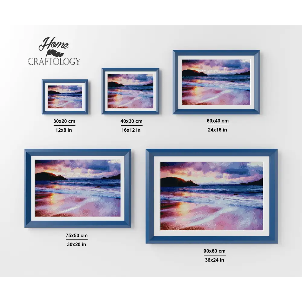 Ireland Beach - Premium Diamond Painting Kit - Diamond Painting Kit