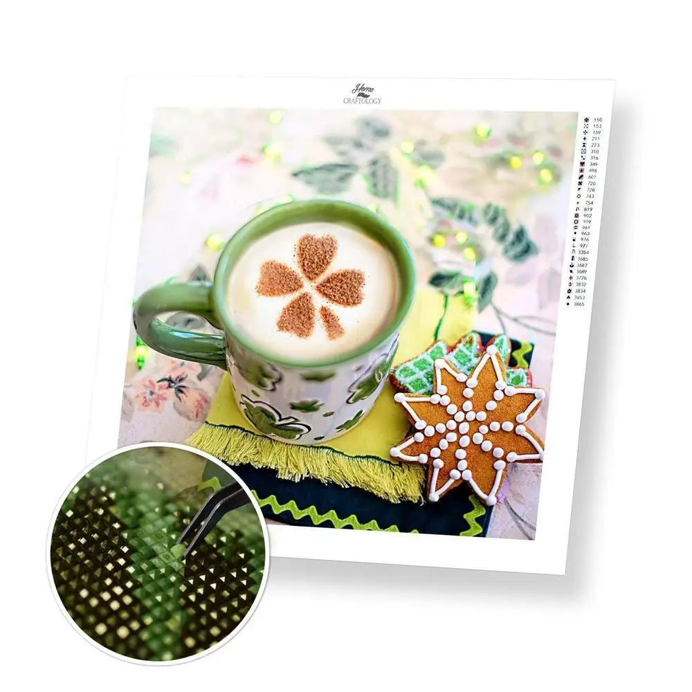 Irish Coffee - Diamond Painting Kit - Home Craftology