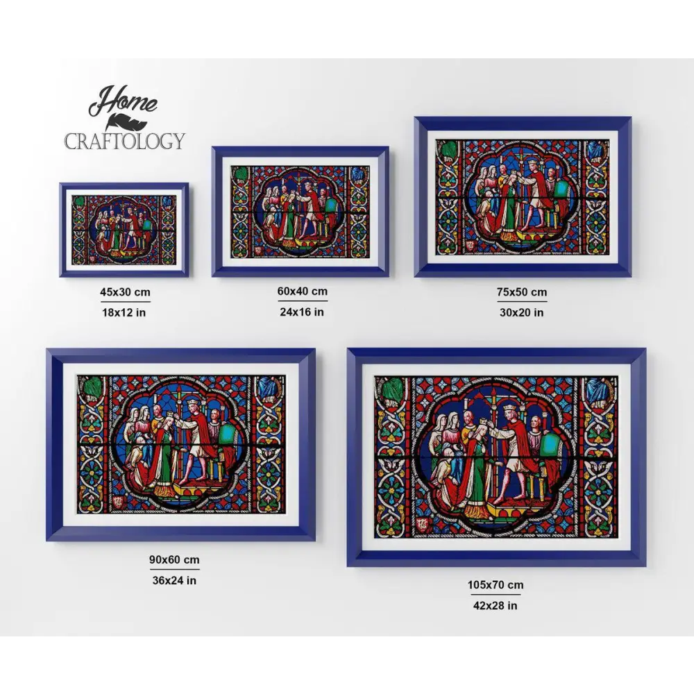 King and Queen - Premium Diamond Painting Kit - Diamond Painting Kit
