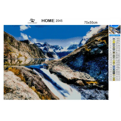 Lake Erskine - Premium Diamond Painting Kit - Diamond Painting Kit