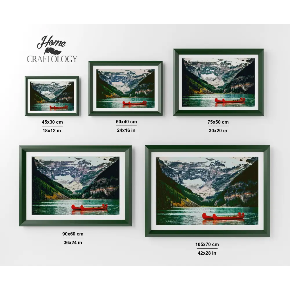 Lake Louise - Premium Diamond Painting Kit - Diamond Painting Kit